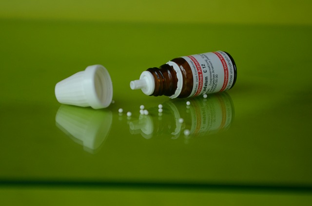 Homeopatika a lahvička